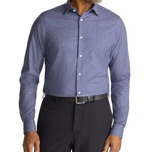 Michael Kors Long Sleeve Button Down Shirt | Blue | Size Medium